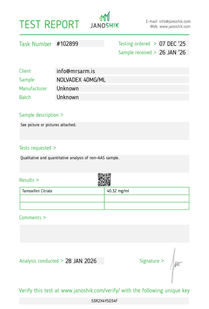 MR SARM HPLC Test Results 8 mr sarm australia nolvadexliquid
