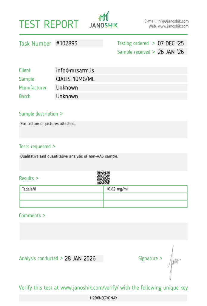 MR SARM HPLC Test Results 9 mr sarm australia cialisliquid